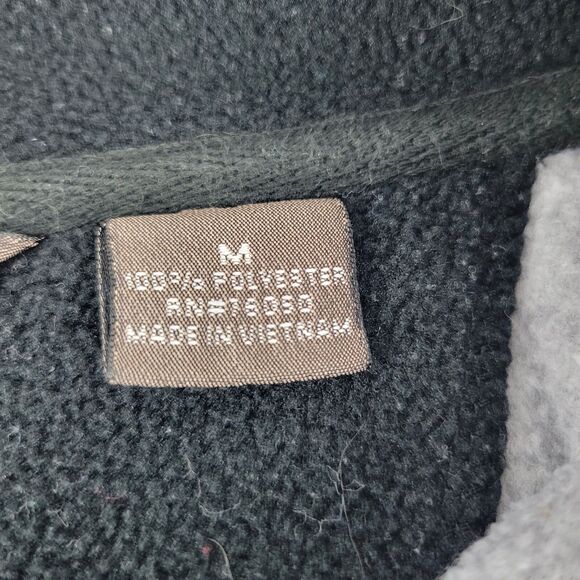 Taylor & Henry Fleece Pullover Men's size Medium Sweatshirt 1/4 Zip Long Sleeve - Picture 4 of 7